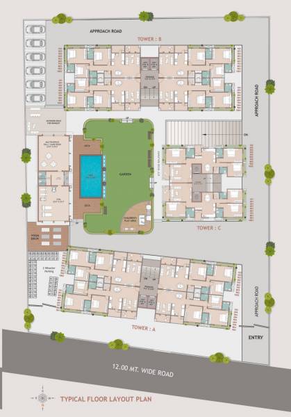  shyama-icon Block A Cluster Plan