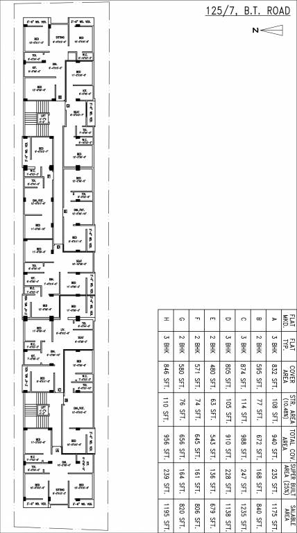 abasan vi Community Cluster Plan for Typical Floor