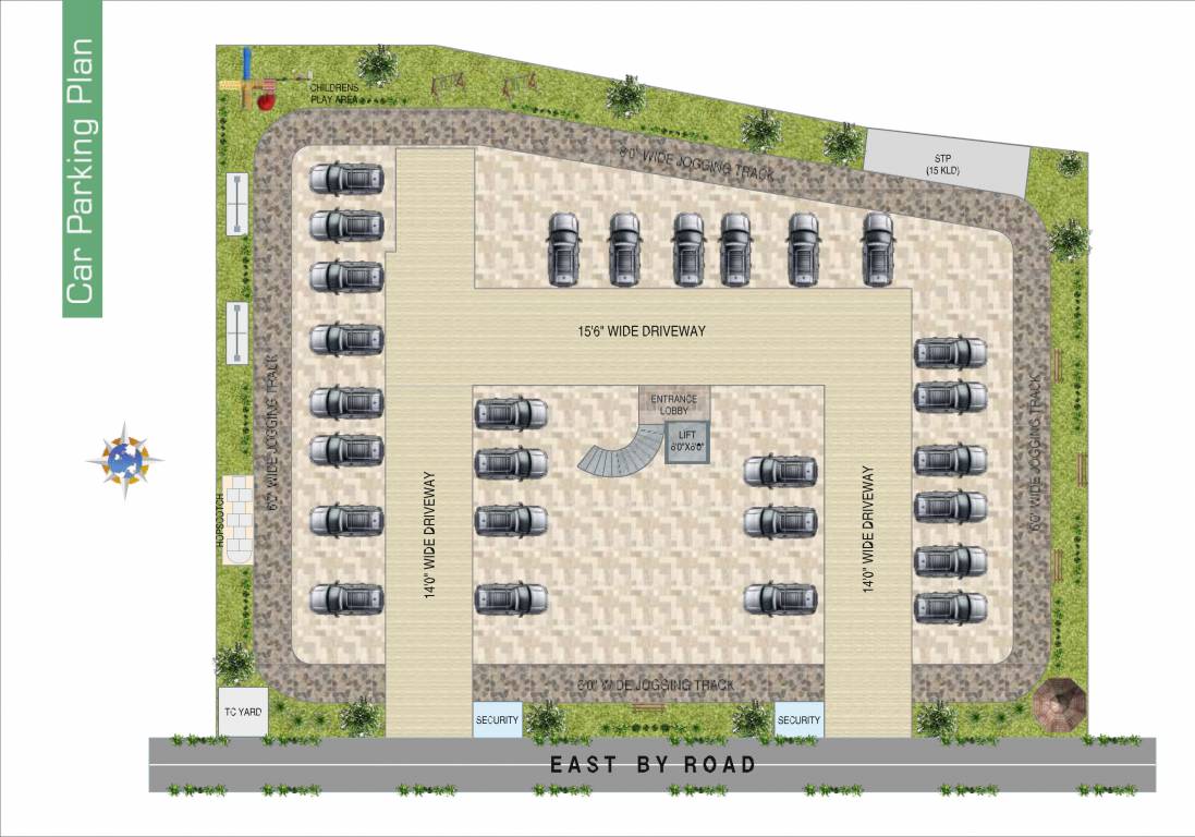  sunshine Tower 1 Cluster Plan