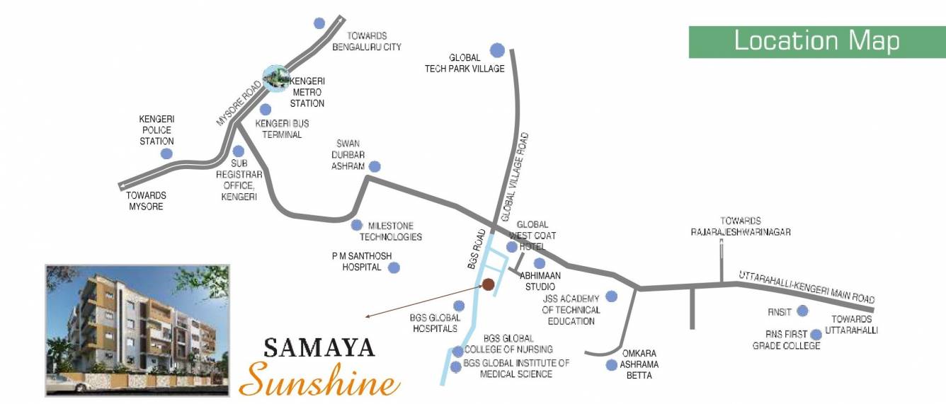  sunshine Location Plan
