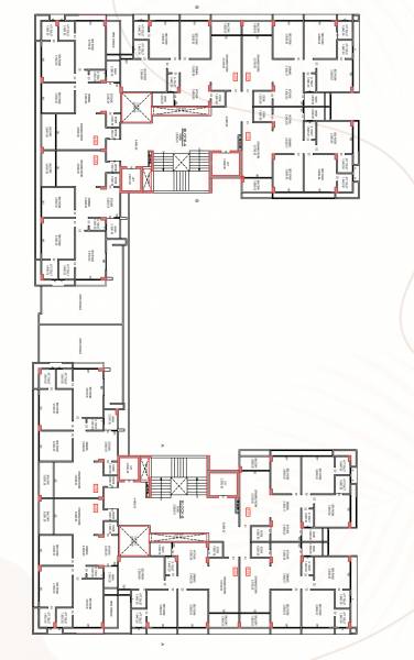  exotica Block A And B Cluster Plan For 3rd Floor