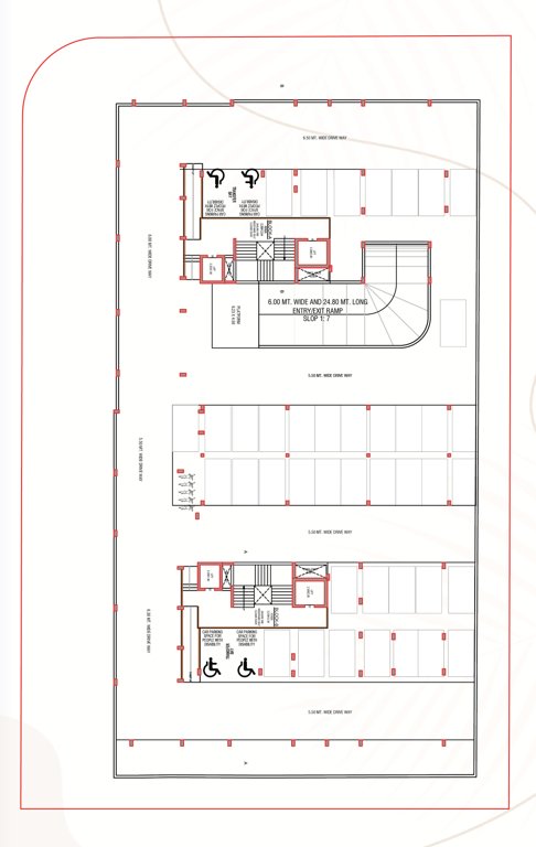  exotica Block A And B Cluster Plan For Basement 2