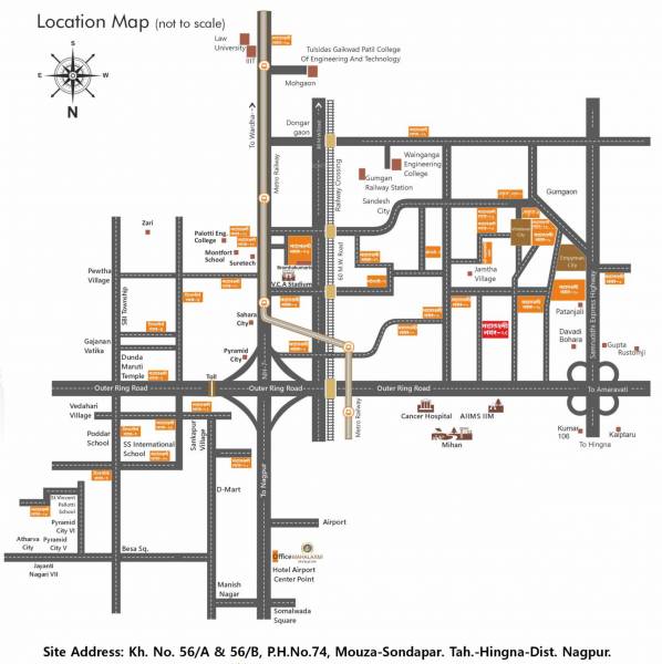  nagar-28-sector-1 Location Plan