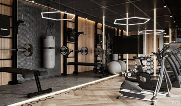 Gymnasium golf-side-estate Gymnasium