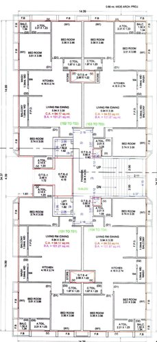  maxiple-the-address Block G Cluster Plan From 1st To 7th Floor