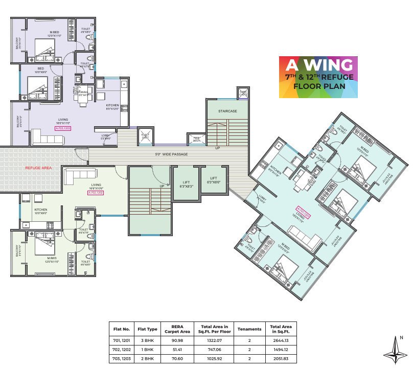  platinum city light Wing A Cluster Plan