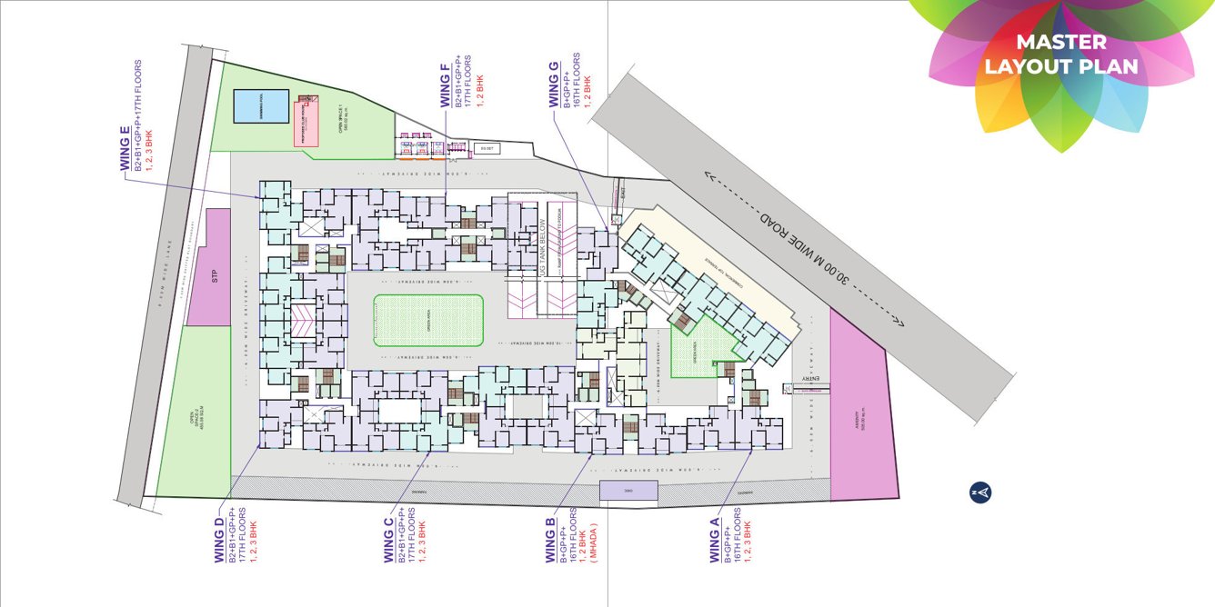  platinum city light Master Plan