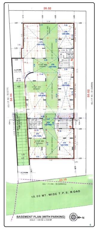  hamd 49 Block A And Block B Basement  Cluster Plan