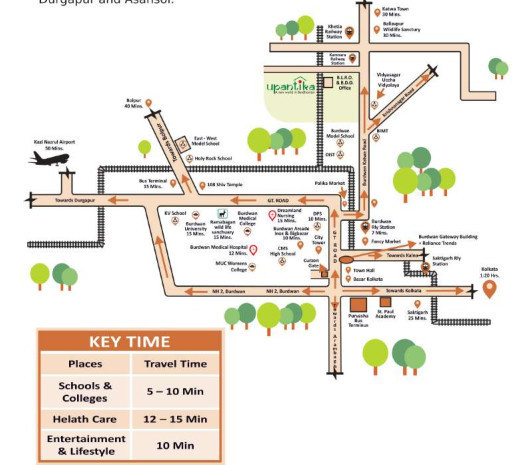  upantika-multi-facility-township Location Plan