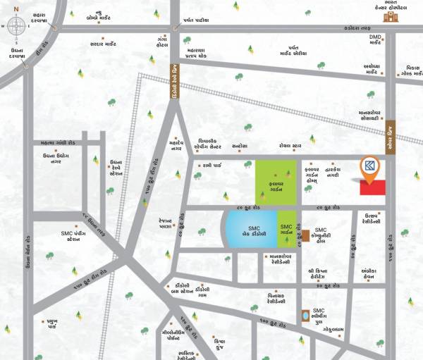 Location Plan karma-residency Location Plan