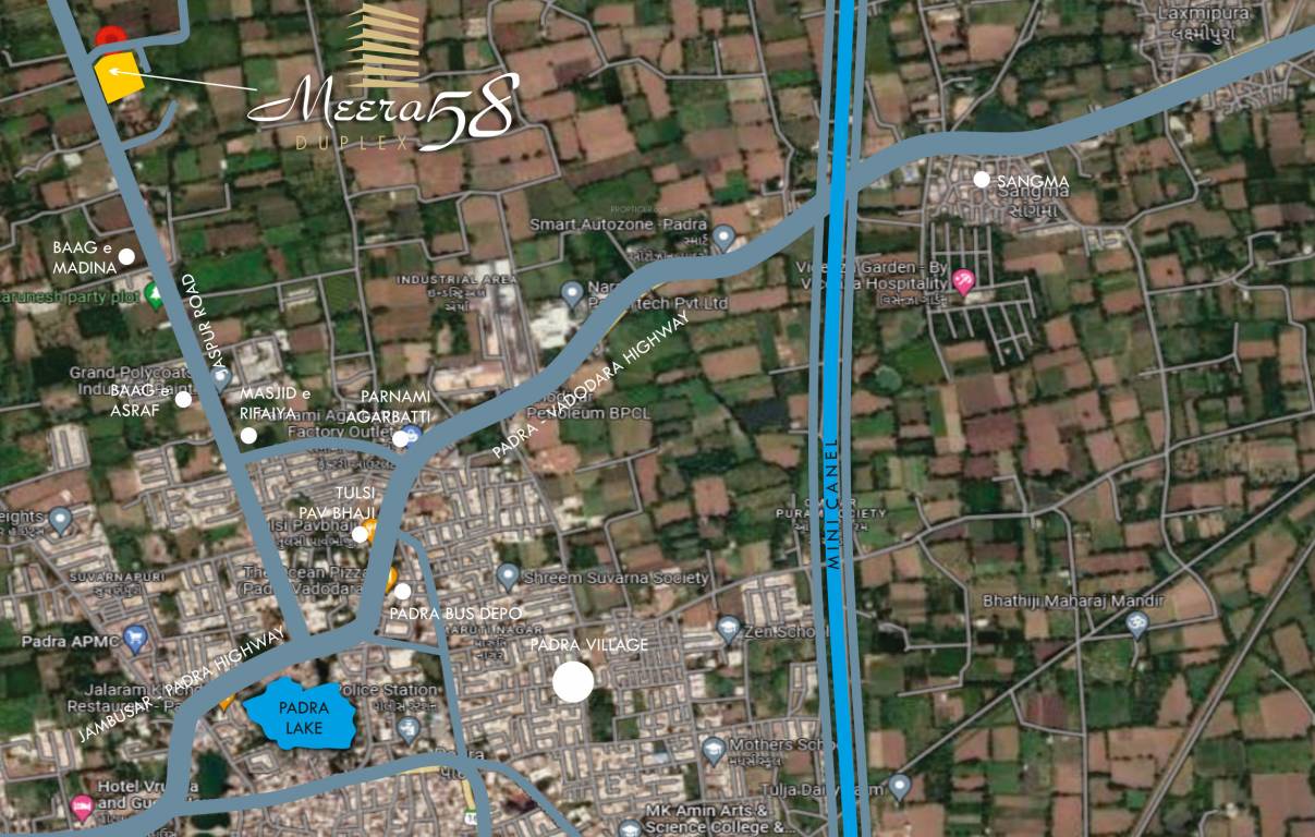  meera 58 duplex Location Plan