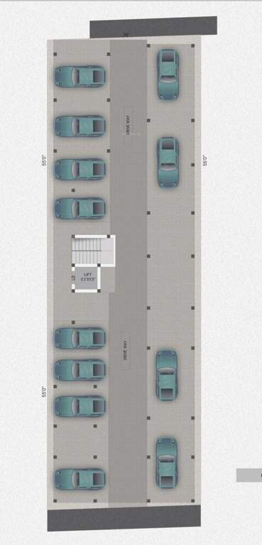 sai nila flats Sai Nila Flats Cluster Plan for ground Floor