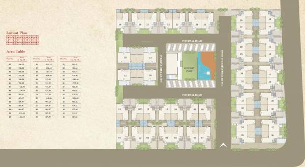  aatmiya-grandvilla-14 Layout Plan