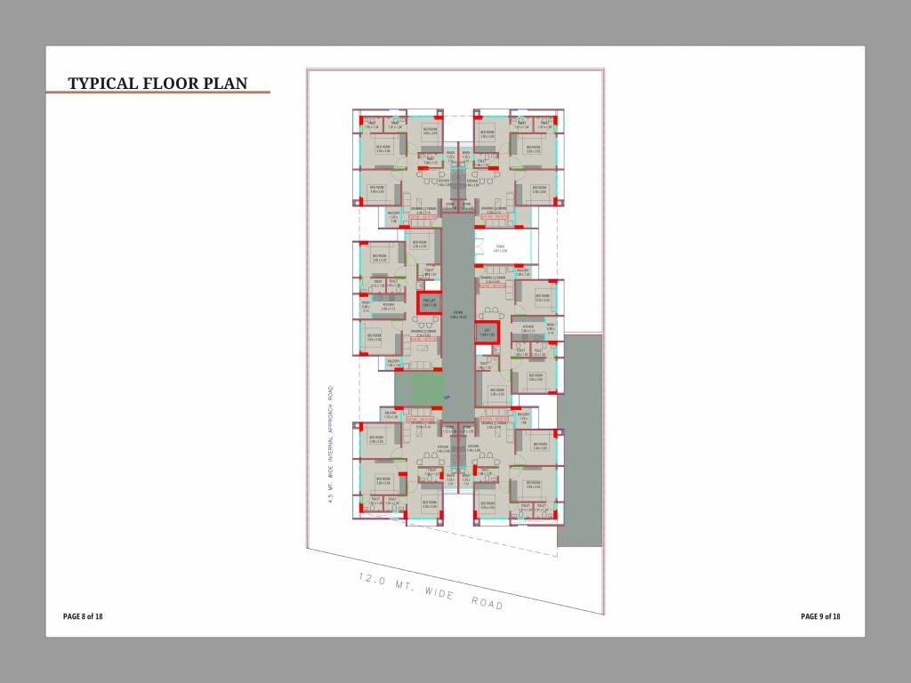  dev kuvar 8 Dev Kuvar 8 Cluster Plan from 1st to 7th Floor