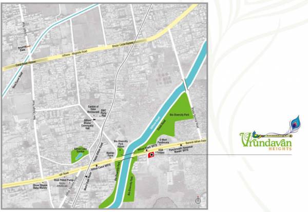 Location Plan vrundavan-heights Location Plan