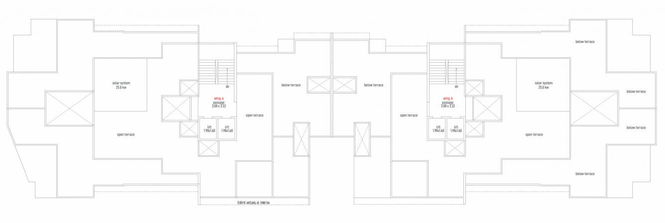  the grand krishna Block A Cluster Plan For Terrace Plan