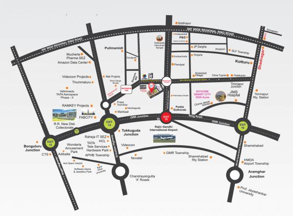  sree-balaji-county-i Location Plan