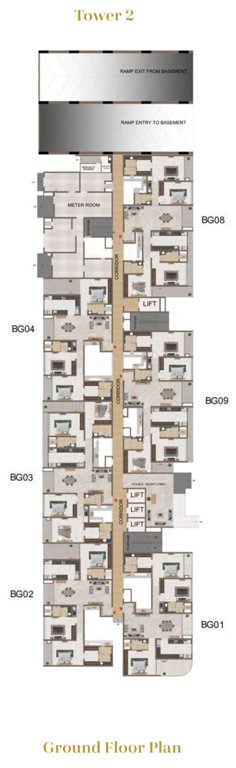  mercury phase 1 Pinnacle Apts Ground Cluster Plan