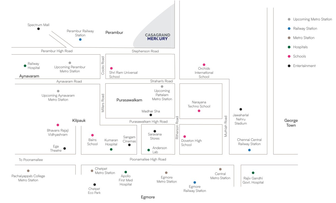  mercury phase 1 Location Plan