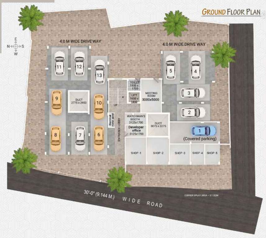 su casa divine Cluster Plan