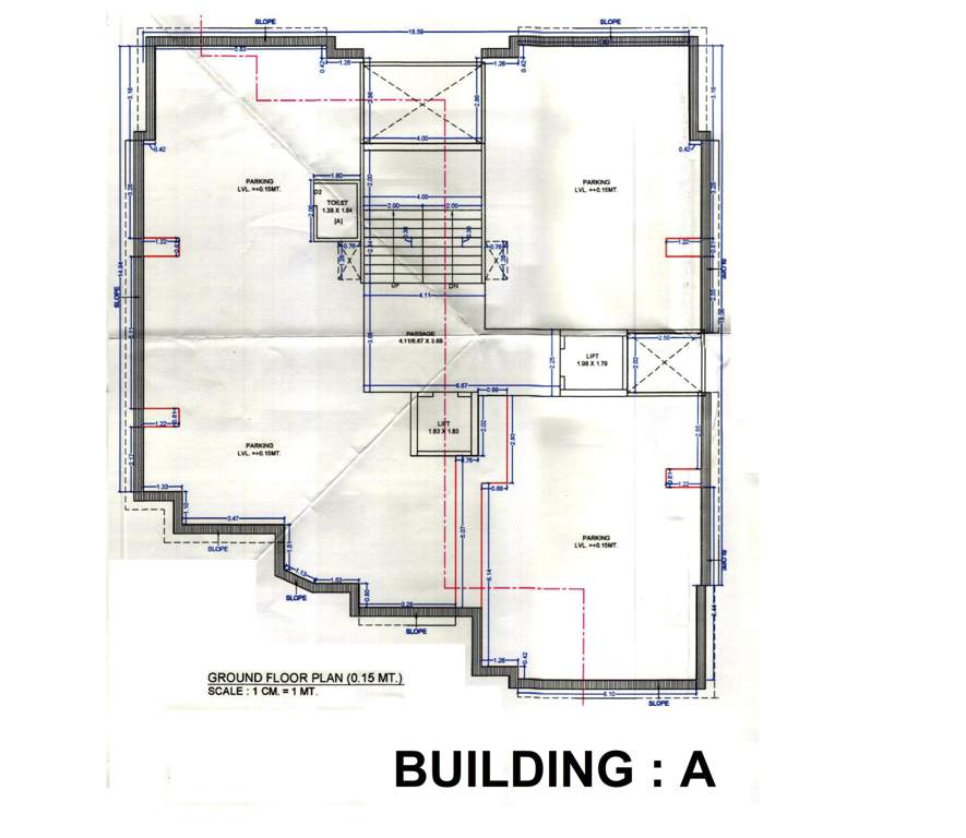 siddheshwar sky A Cluster Plan For Ground Floor