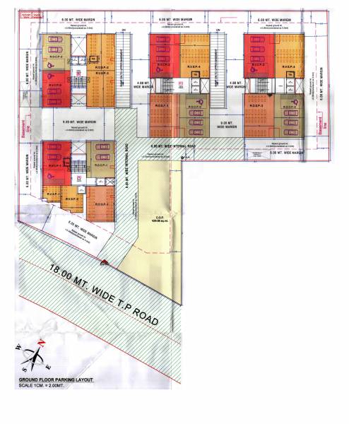 A To DCluster Plan For Ground Floor siddheshwar-sky A To DCluster Plan For Ground Floor