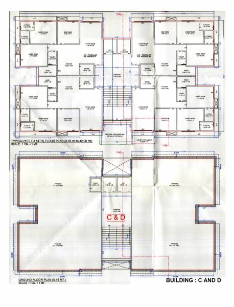 C Typical Cluster Plan siddheshwar-sky C Typical Cluster Plan