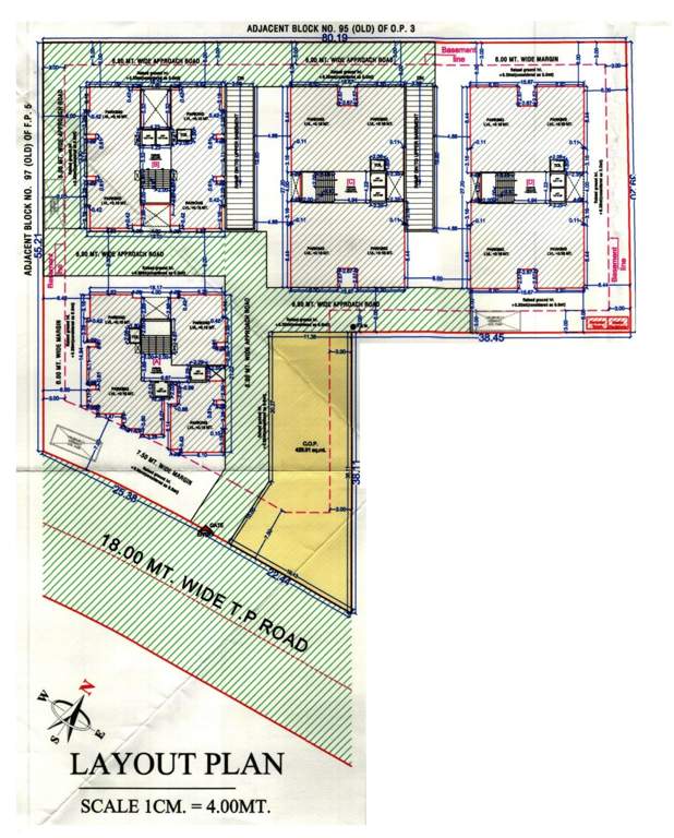 siddheshwar sky Layout Plan