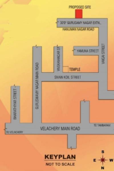  ganapathy-apartments Location Plan