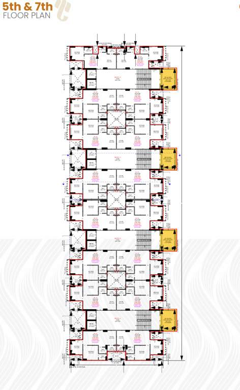  siddhi 222 A To D Cluster Plan For 5th And 7th Floor