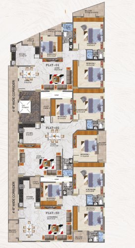  hanshi-s-hill-view Hanshi S Hill View Cluster Plan For Typical Floor Plan