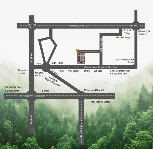  hanshi-s-hill-view Location Plan