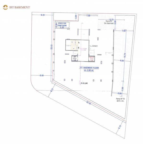 A Basement Cluster Plan rituraj-prosperaa A Basement Cluster Plan