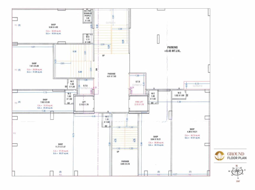  rituraj prosperaa A Cluster Plan For Ground Floor