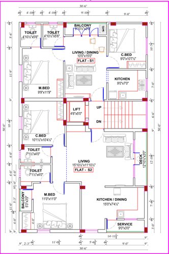  shri-win-flats-phase-2 Shri Win Flats Phase 2 Cluster Plan For 2nd Floor