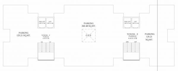 Block E,F Cluster Plan For Ground Floor waterlily Block E,F Cluster Plan For Ground Floor