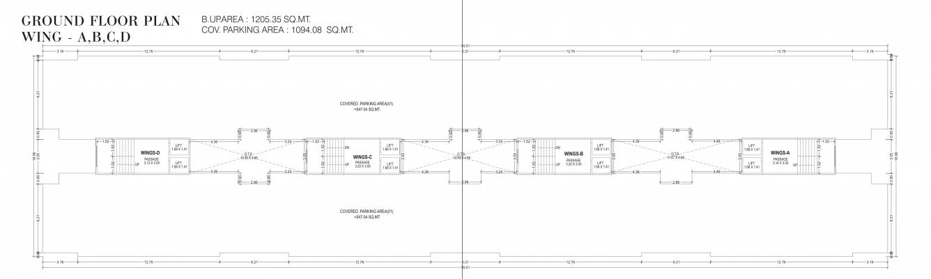  icon A To D Cluster Plan For Ground Floor