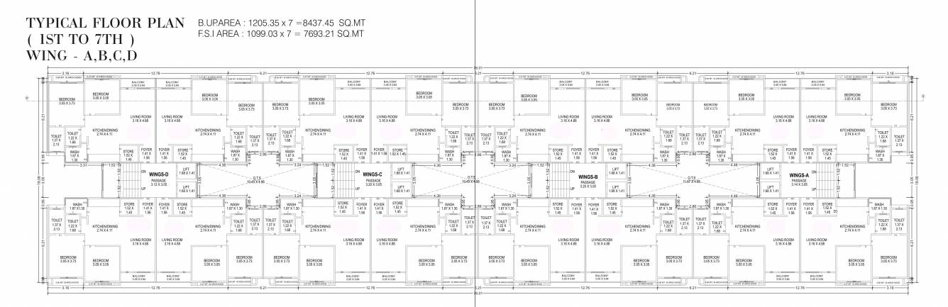  icon A To D Typical Cluster Plan