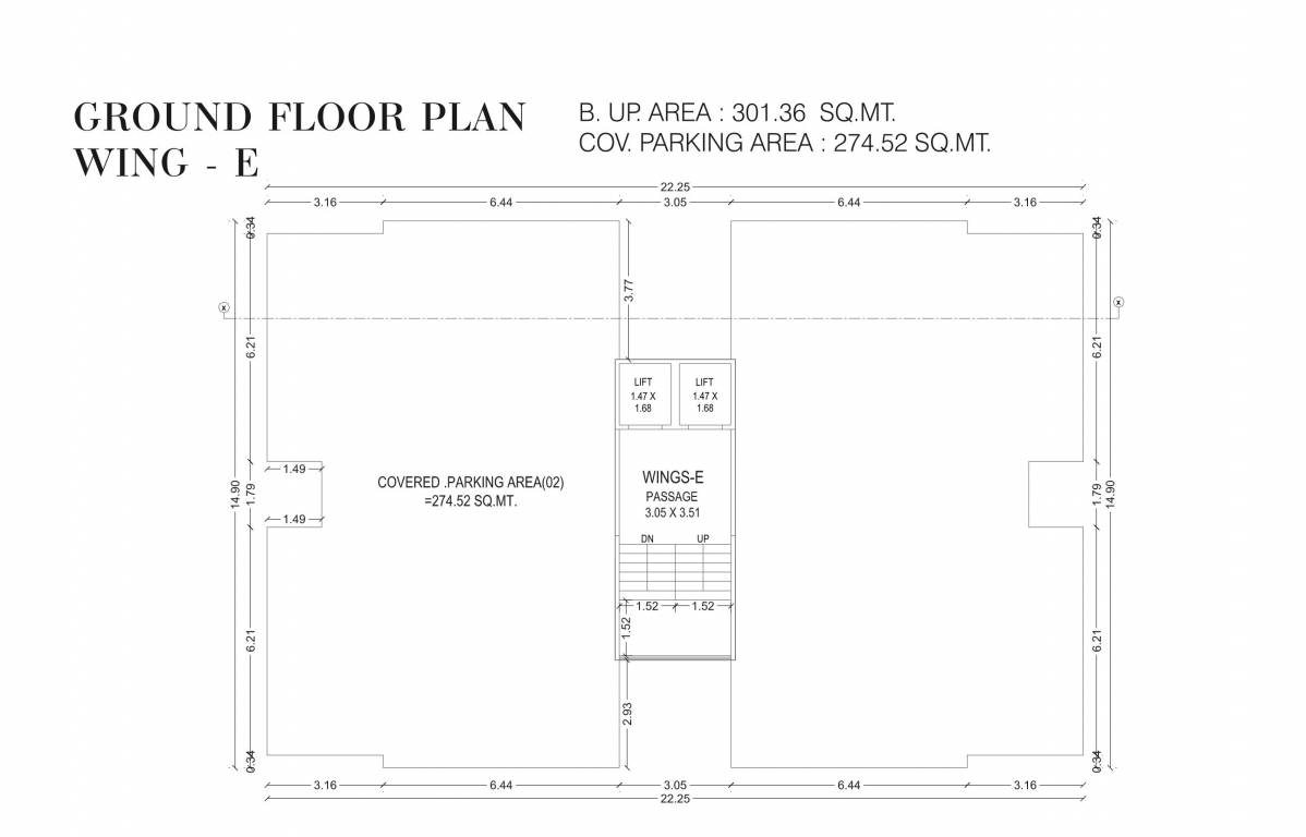 icon E Cluster Plan For Ground Floor