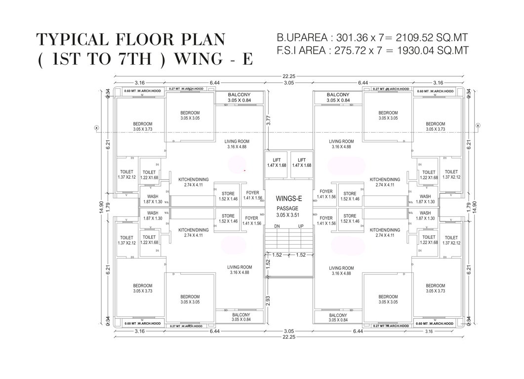  icon E Typical Cluster Plan