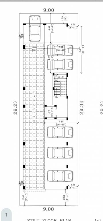  damu flats Damu Flats Cluster Plan for ground Floor
