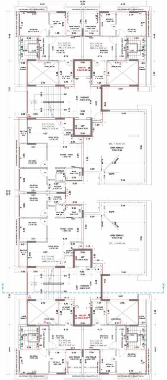 siddhi vinayak elements phase 2 Block C Cluster Plan For 14th Floor