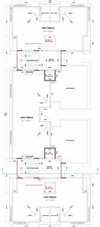 siddhi vinayak elements phase 2 Block C Cluster Plan For Terrace Plan