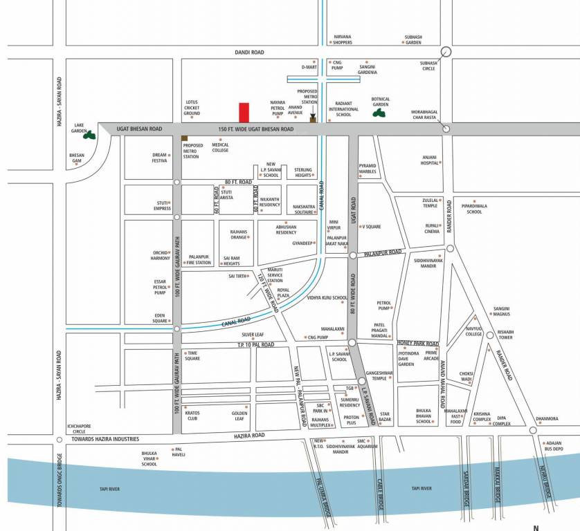 siddhi vinayak elements phase 2 Location Plan