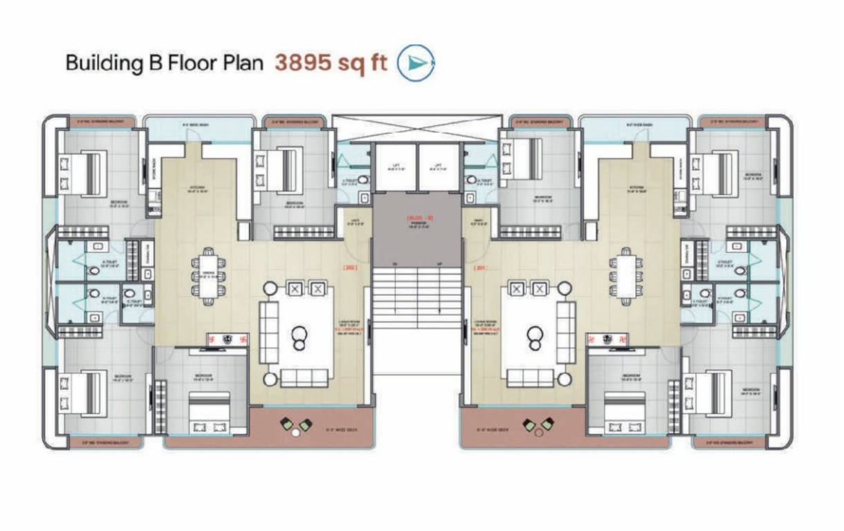  signus B Typical Cluster Plan