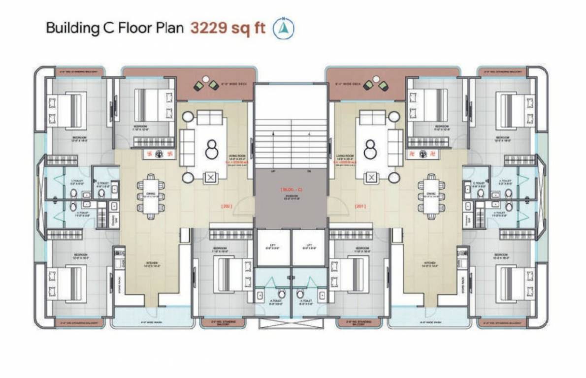  signus C Typical Cluster Plan