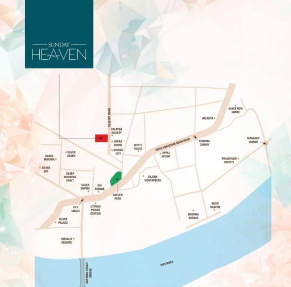 Location Plan sunday-heaven Location Plan