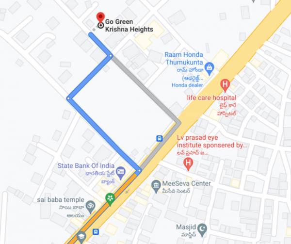 green-krishna-heights Location Plan