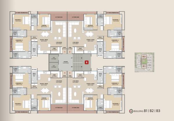  the-prestige A1 Cluster Plan