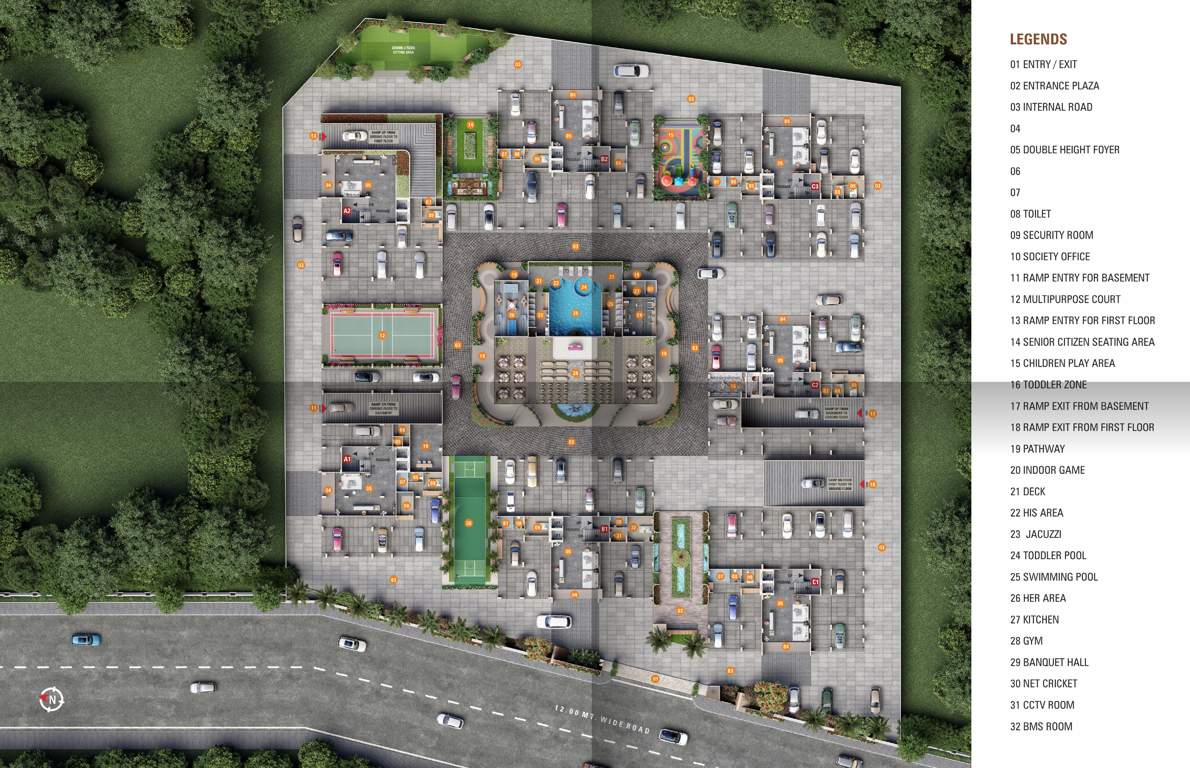  the prestige Layout Plan